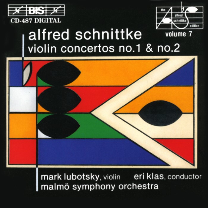 The Alfred Schnittke Edition, Volume 7: Violin Concertos no. 1 & no. 2 cover