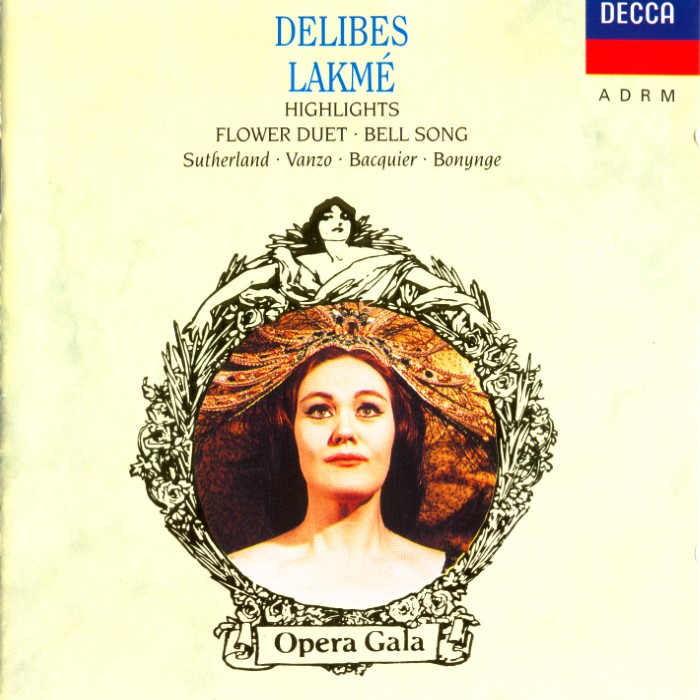 Lakmé (Highlights) (Monte-Carlo Opera Chorus feat. Richard Bonynge; conductor) cover