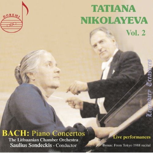Tatiana Nikolayeva, Vol. 2: Bach Concertos album thumb