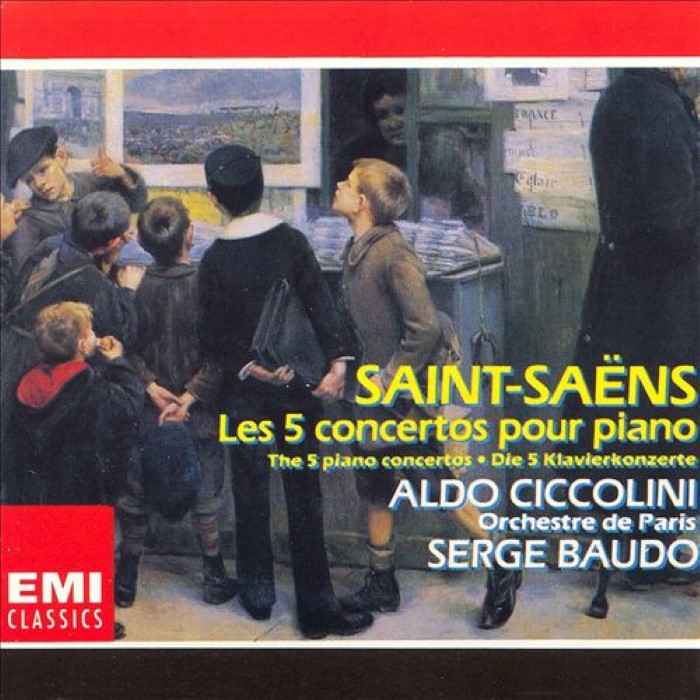 The 5 Piano Concertos cover
