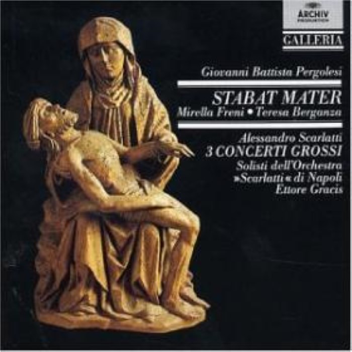 Pergolesi: Stabat Mater / Scarlatti: 3 Concerti grossi cover