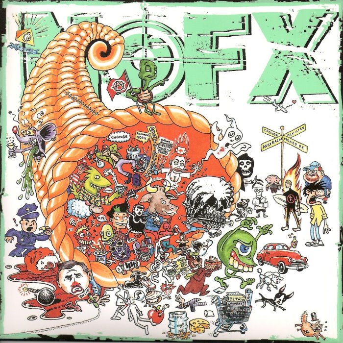 NOFX 7” Club (January) cover