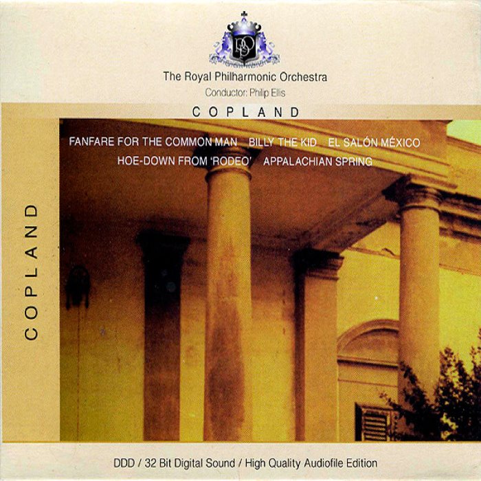 Fanfare for the Common Man / Billy The Kid / El Salón México / Hoe-Down From 'Rodeo' / Appalachian Spring (The Royal Philharmonic Orchestra feat. conductor: Philip Ellis) cover