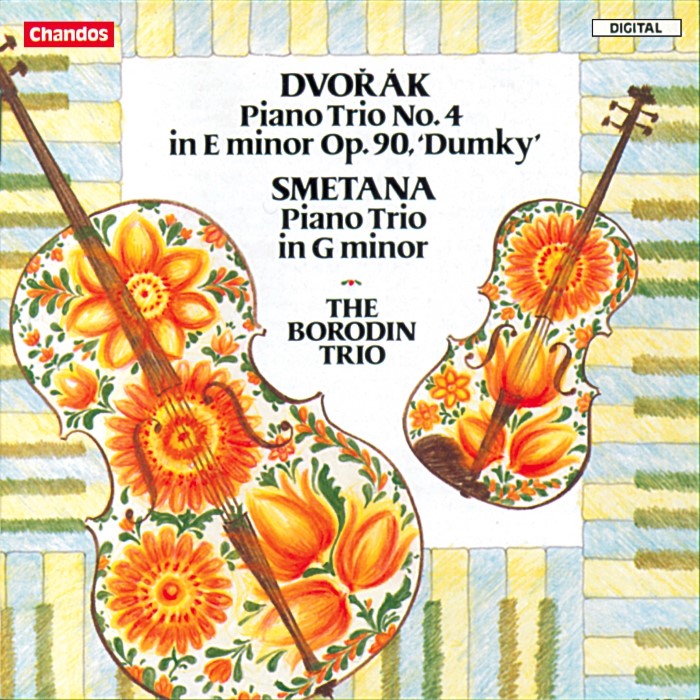 Dvorák: Piano Trio no. 4 in E minor, op. 90 "Dumky" / Smetana: Piano Trio in G minor cover