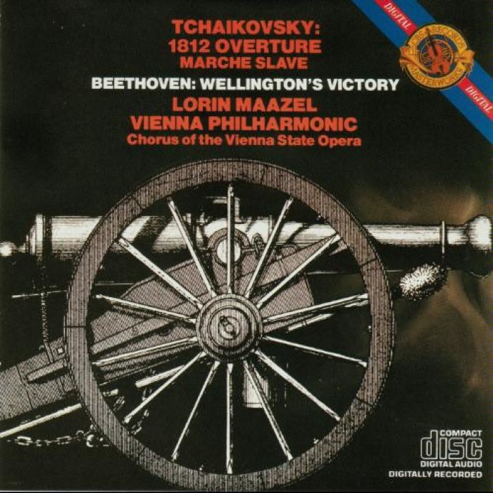 Tchaikovsky: 1812 Overture / Tchaikovsky: Marche Slave / Beethoven: Wellington's Victory cover
