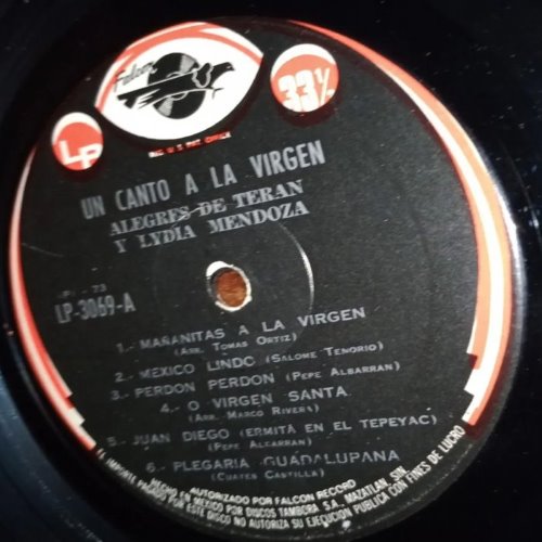Un canto a la virgin album thumb