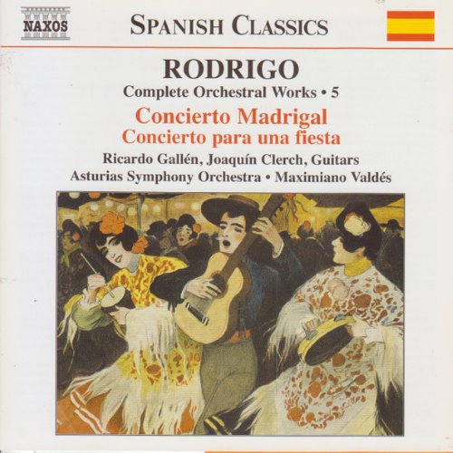 Complete Orchestral Works, Volume 5: Concierto madrigal / Concierto para una fiesta album thumb