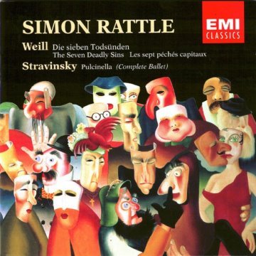 Weill: Die sieben Todsünden / Stravinsky: Pulcinella (Complete Ballet) album thumb
