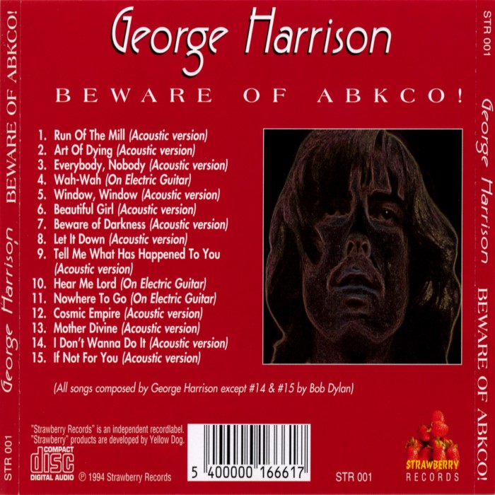 Beware of Abkco! cover