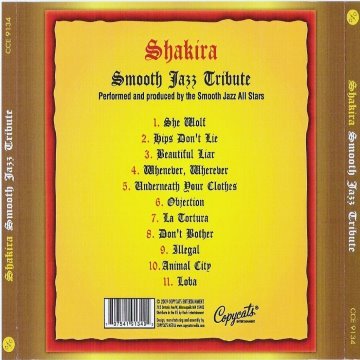 Shakira Smooth Jazz Tribute album thumb