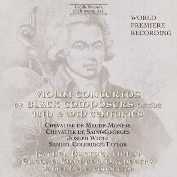Violin Concertos by Black Composers of the 18th and 19th Centuries album thumb