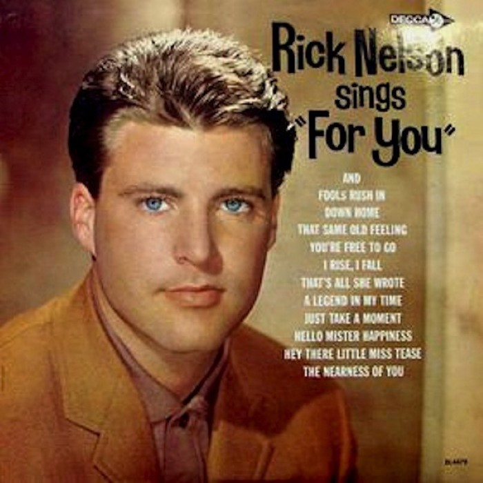 Rick Nelson Sings "For You" cover