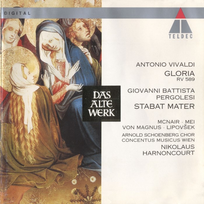 Vivaldi: Gloria / Pergolesi: Stabat Mater cover