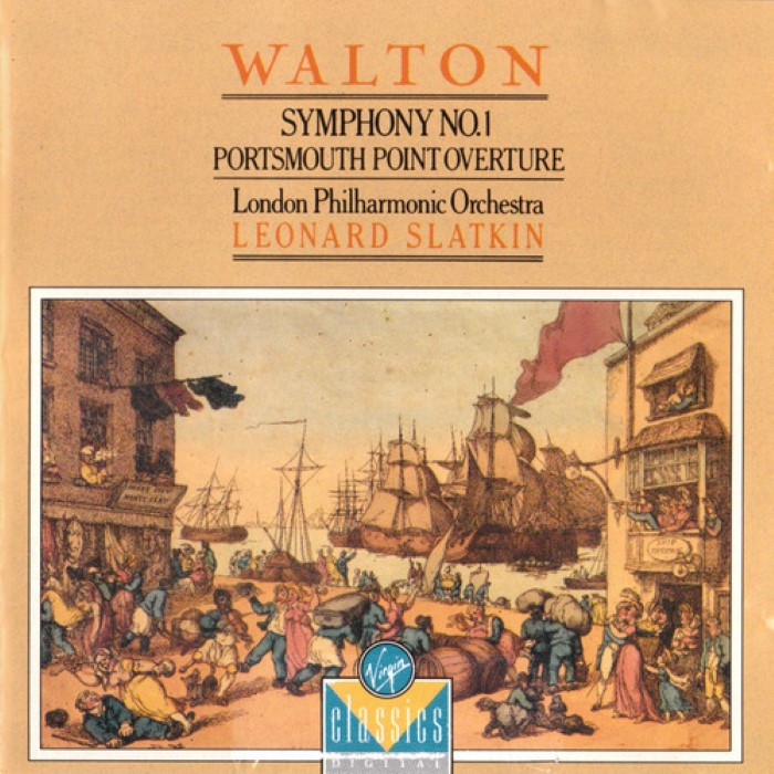 Symphony no. 1 / Portsmouth Point Overture cover