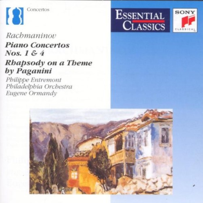 Piano Concertos 1 & 4; Rhapsody On a Theme By Paganini cover