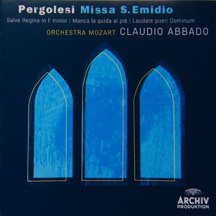Missa S. Emidio (feat. cond.: Claudio Abbado, orch.: Orchestra Mozart) cover