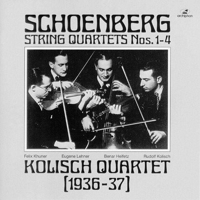 String Quartets Nos. 1-4 (Kolisch Quartet) cover