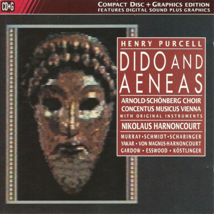 Dido and Aeneas (Concentus Musicus Wien feat. conductor: Nikolaus Harnoncourt) cover