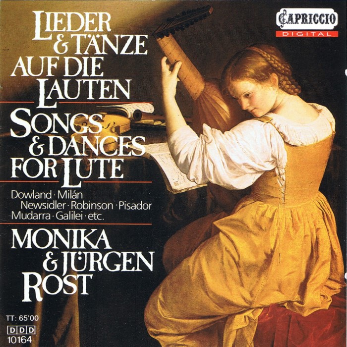 Lieder und Tänze auf die Lauten