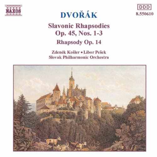 Slavonic Rhapsodies op. 45, nos. 1-3 / Rhapsody, op. 14 album thumb