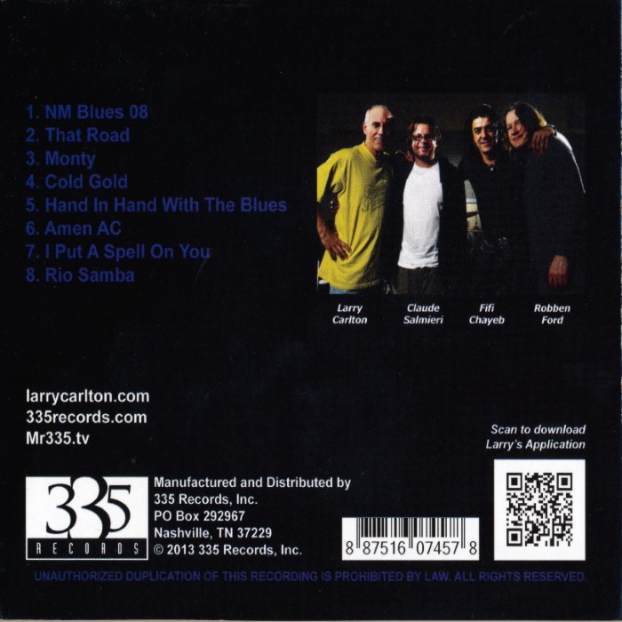 Larry Carlton & Robben Ford Unplugged cover