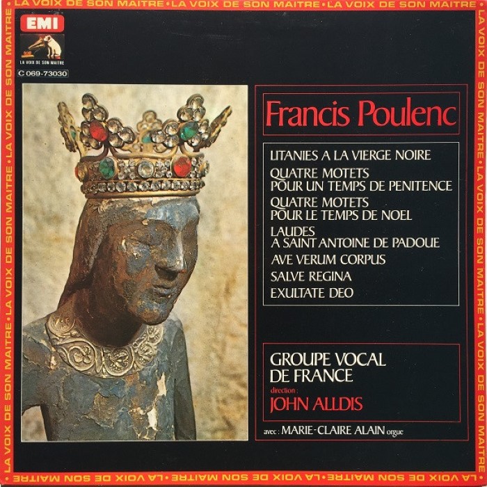 Litanies a la Vierge Noire / Quatre Motets pour un Temps de Penitence / Laudes a Saint Antoine de Padoue / Ave Verum Corpus / Salve Regina / Exultate Deo cover
