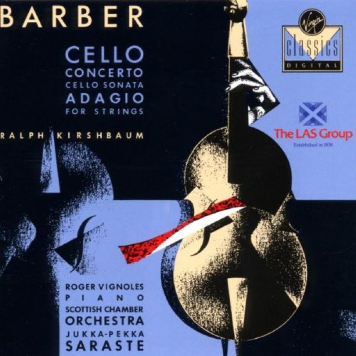 Cello Concerto, Cello Sonata, Adagio for Strings (Scottish Chamber Orchestra feat. conductor: Jukka-Pekka Saraste, cello: Ralph Kirshbaum) cover