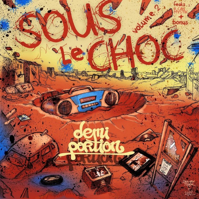 Sous le choc, volume 2 cover