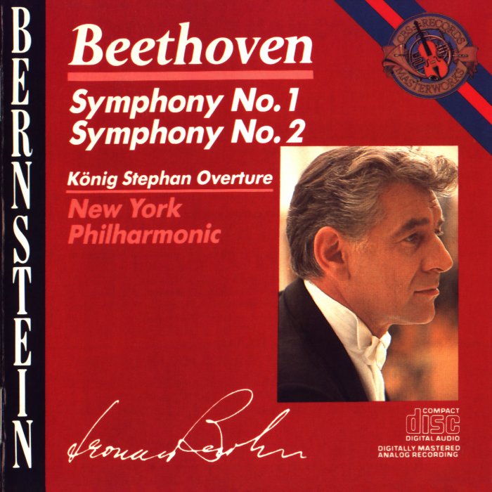 Symphonies Nos. 1, 2 / Overture to King Stephen cover
