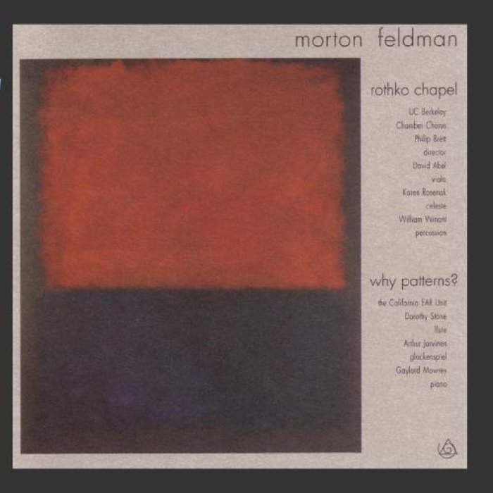 Rothko Chapel / Why Patterns? cover
