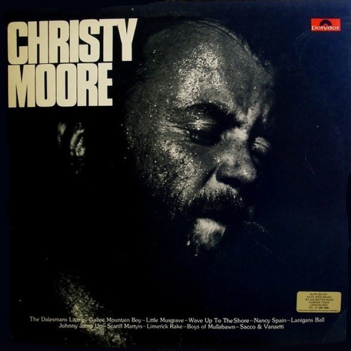 Christy Moore (The Black Album) cover