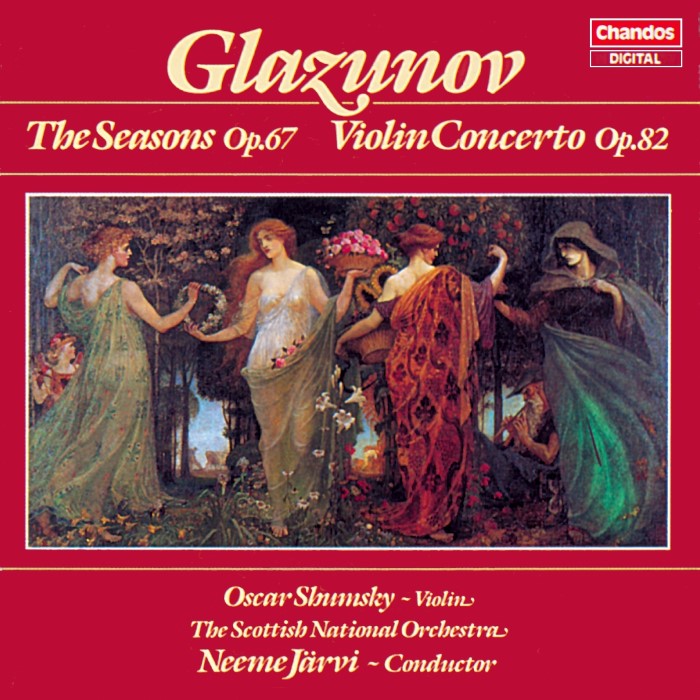 The Seasons, op. 67 / Violin Concerto, op. 82 cover