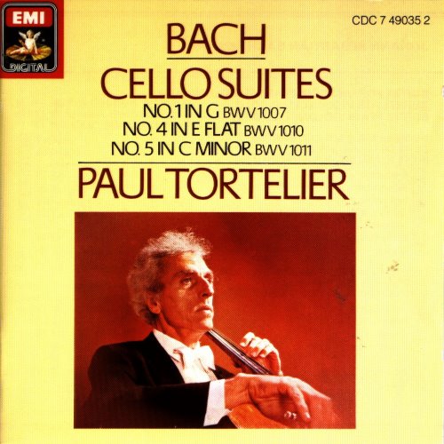 Cello Suites no. 1 in G BWV 1007 / no. 4 in E-flat BWV 1010 / no. 5 in C minor BWV 1011 album thumb