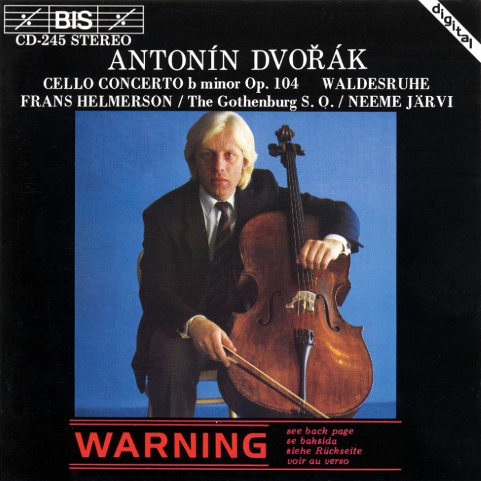 Cello Concerto in B minor, op. 104 / Waldesruhe cover