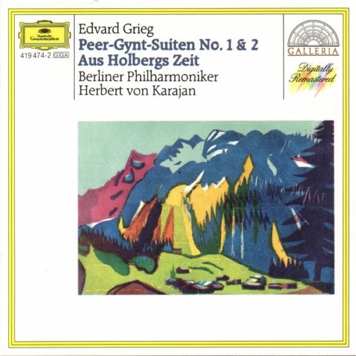 Peer-Gynt-Suiten No. 1 & 2 / Aus Holbergs Zeit (Berliner Philharmoniker feat. conductor: Herbert von Karajan) cover