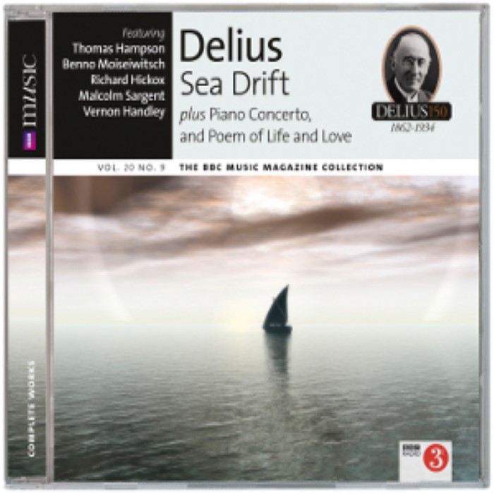 BBC Music, Volume 20, Number 9: Sea Drift plus Piano Concerto, and Poem of Life and Love cover