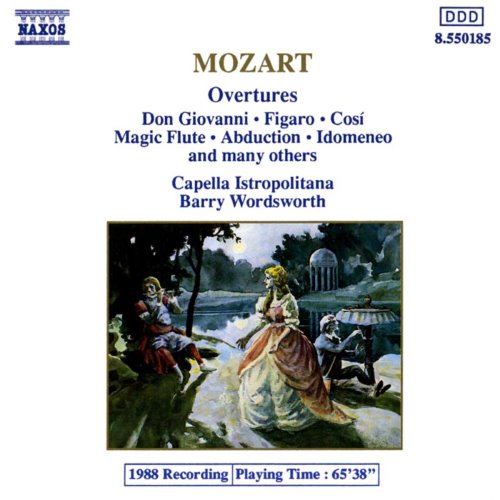 Overtures: Don Giovanni / Figaro / Cosí / Magic Flute / Abduction / Idomeno and Many Others album thumb