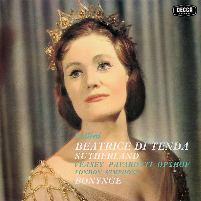Bellini: Beatrice di Tenda cover