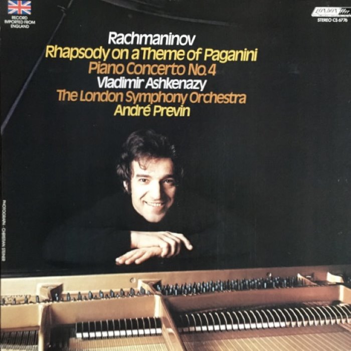 Rhapsody on a Theme of Paganini / Piano Concerto No. 4 cover