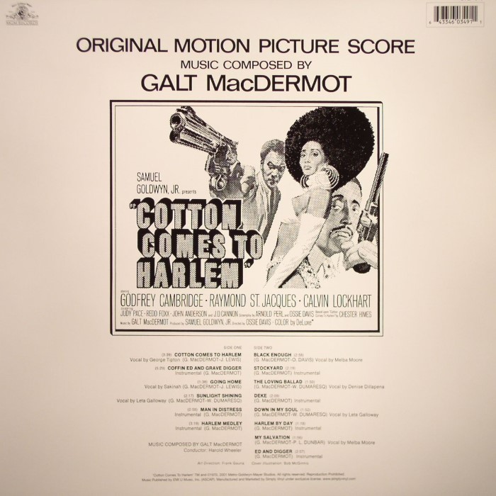 Cotton Comes To Harlem (Original Motion Picture Score) cover