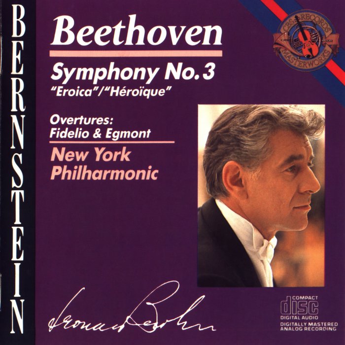 Symphony No. 3 "Eroica" / Overtures: Fidelio & Egmont cover