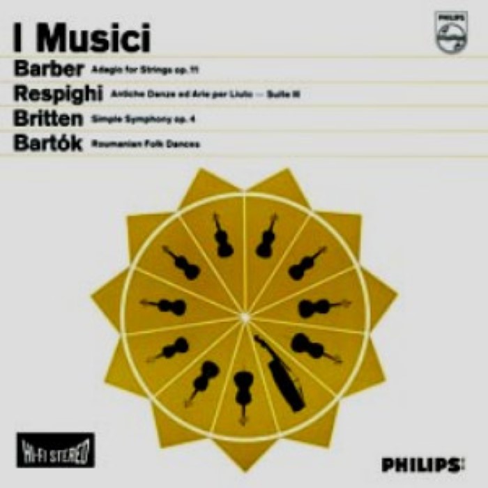 Antiche danze ed arie per liuto I & III / Trittico botticelliano / Gli uccelli (Orpheus Chamber Orchestra) cover