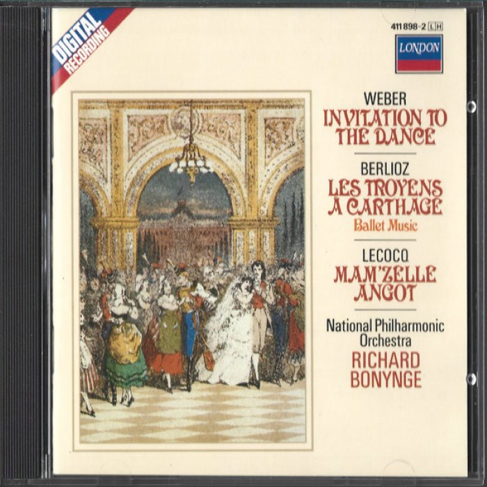 Weber: Invitation to the Dance / Berlioz: Les Troyens à Carthage / Lecocq: Mam'zelle Angot