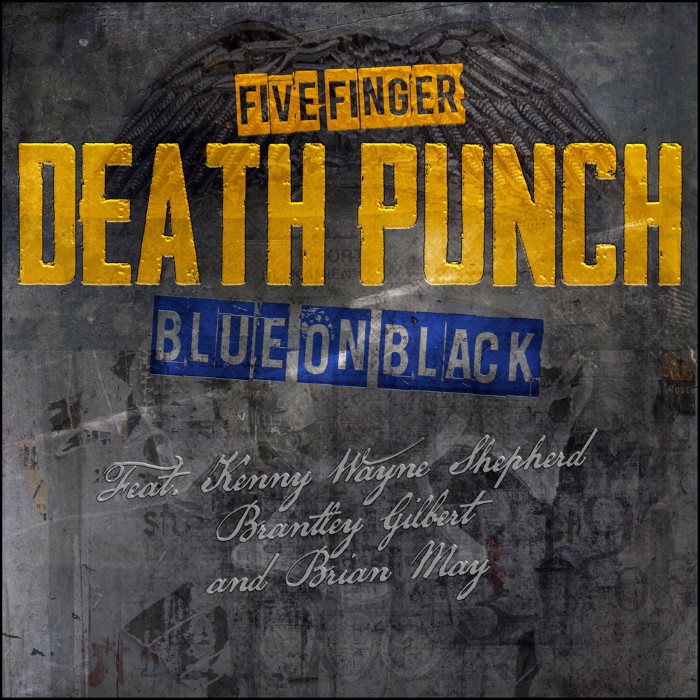 Blue on Black cover