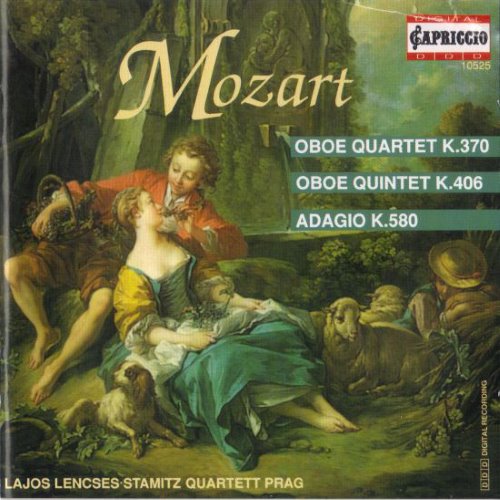 Oboe Quartet, K. 370 / Oboe Quintet, K. 406 / Adagio, K 580 album thumb