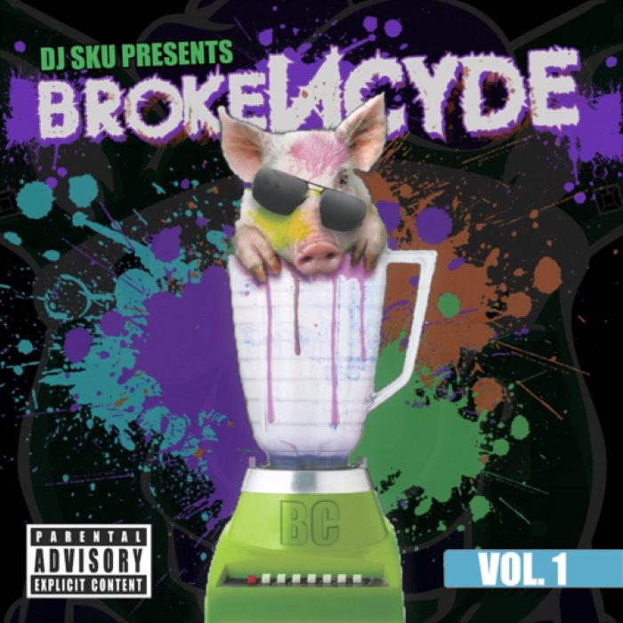 DJ Sku Presents brokeNCYDE Vol. 1 cover
