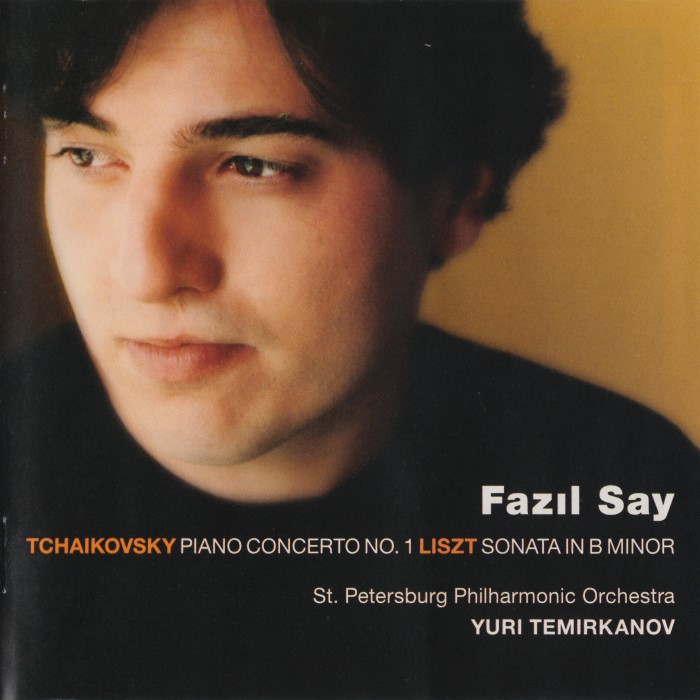 Tchaikovsky: Piano Concerto no. 1 / Liszt: Sonata in B minor cover