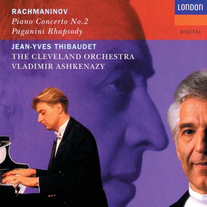 Piano Concerto no. 2 / Rhapsody on a Theme of Paganini cover
