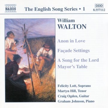 The English Song Series, Volume 1: Anon in Love / Façade Settings / A Song for the Lord Mayor album thumb