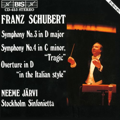 Symphony no. 3 in D major / Symphony no. 4 in C minor "Tragic" / Overture in D "In the Italian Style" album thumb